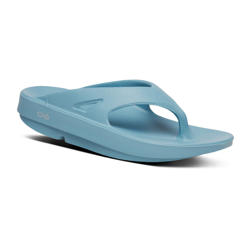 OOFOS Women's OOriginal Thong - Ocean Blue