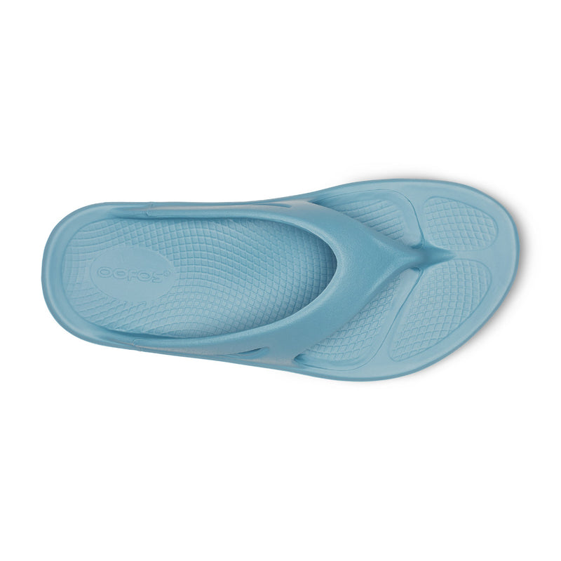 OOFOS Women's OOriginal Thong - Ocean Blue