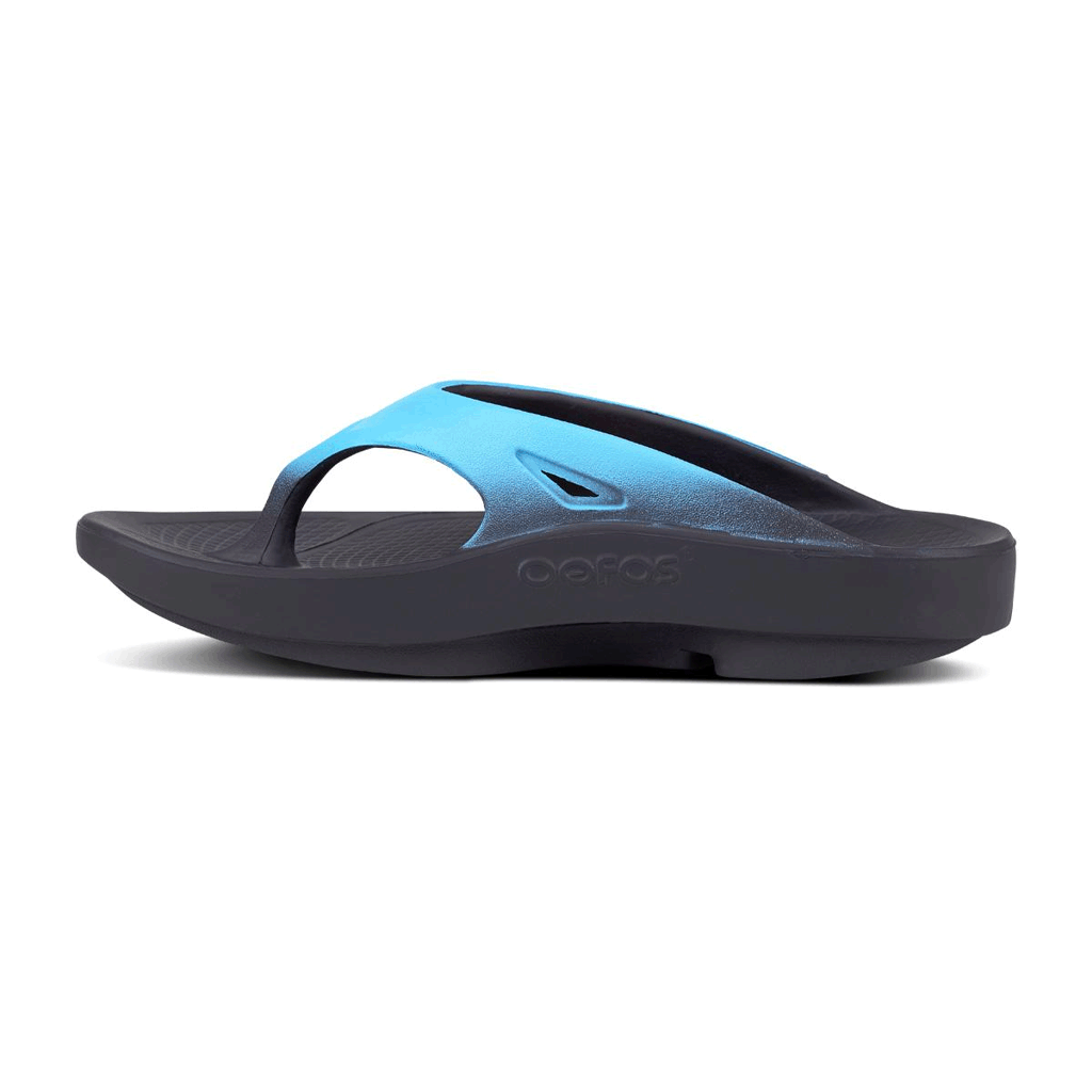 OOFOS Men's OOriginal Sport Thong - Aqua