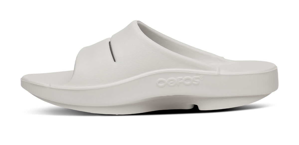 OOFOS Men's OOahh Slide - Moonstone