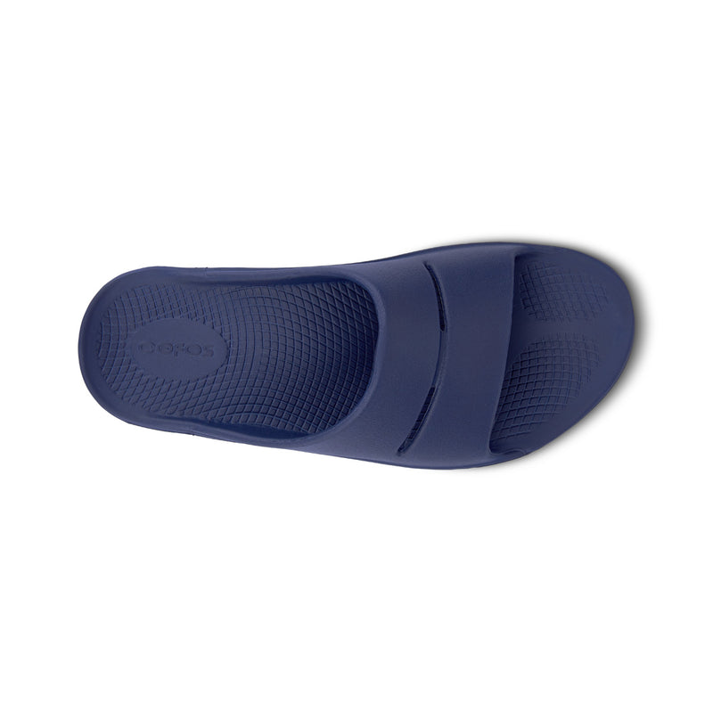 OOFOS Women's OOahh Slide - Navy