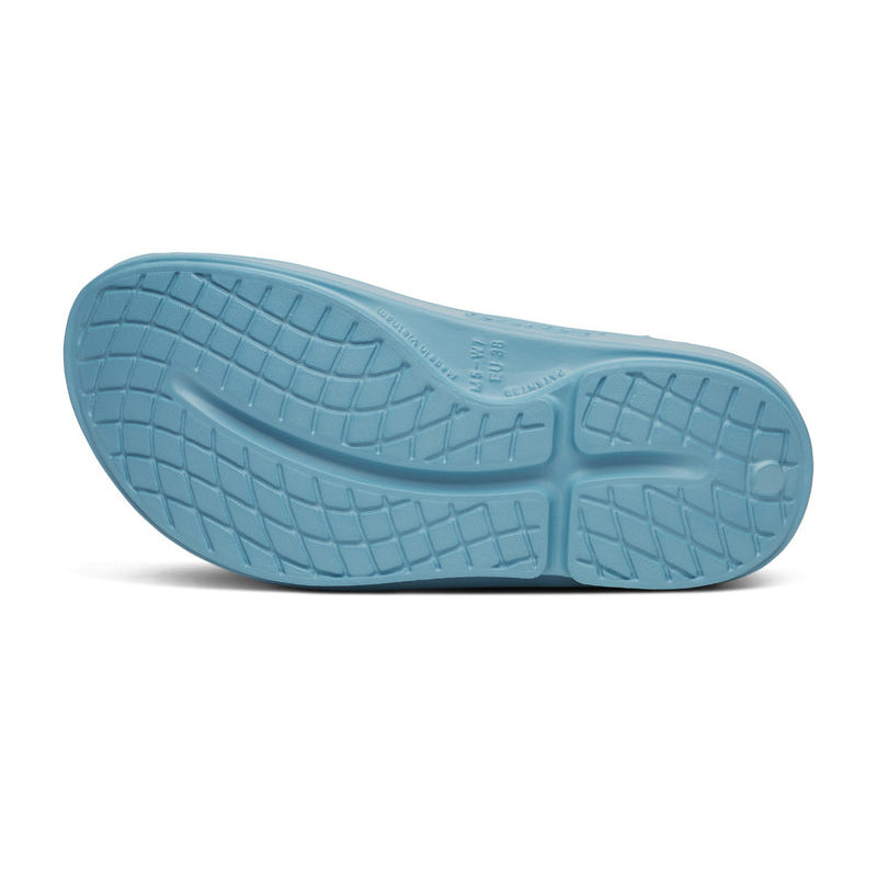 OOFOS Women's OOahh Slide - Ocean Blue