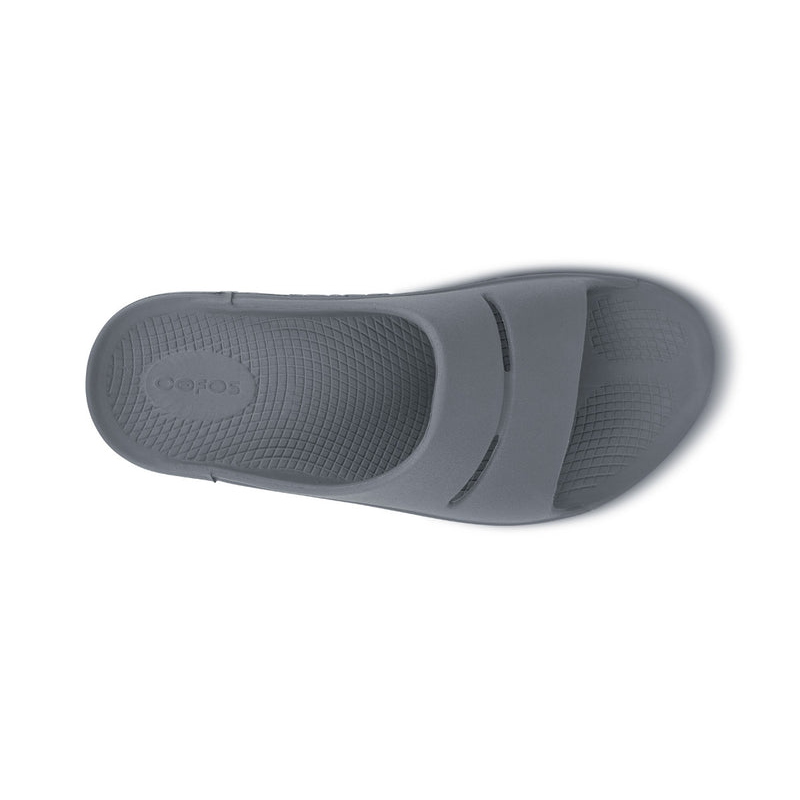 OOFOS Women's OOahh Slide - Slate