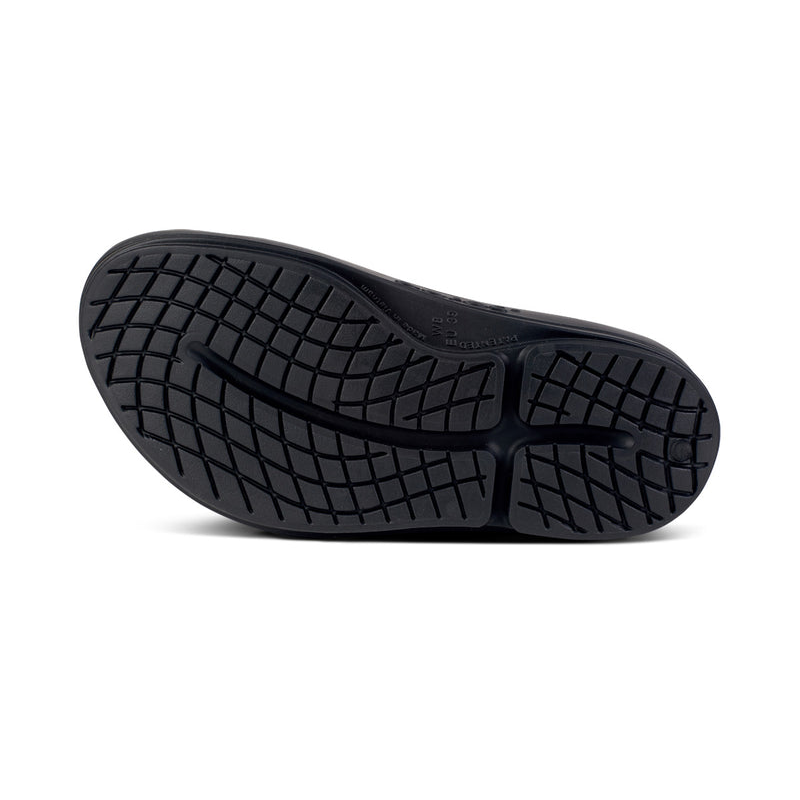 OOFOS Women's OOmega OOahh Slide - Black