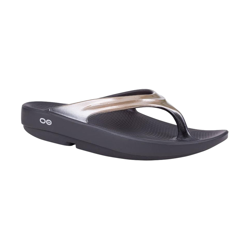 OOFOS Women's OOlala Luxe Thong - Latte