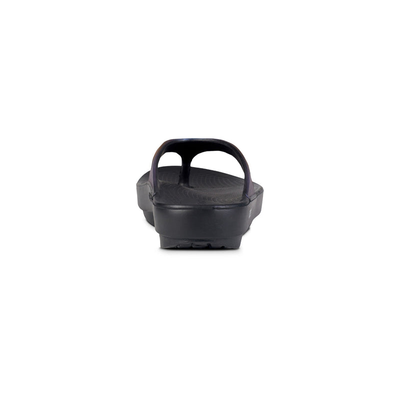 OOFOS Women's OOlala Luxe Thong - Midnight Spectre