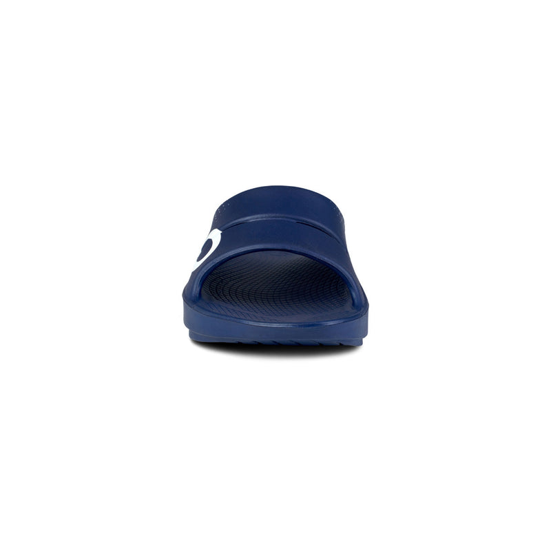 OOFOS Women's OOahh Sport Slide - Navy Matrix