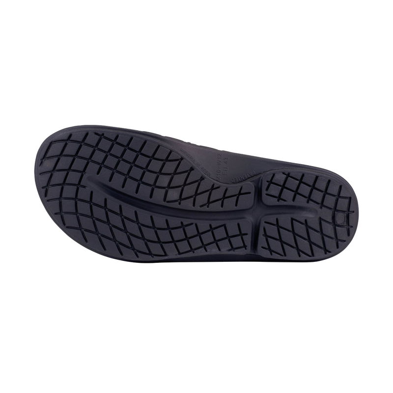 OOFOS Women's OOahh Sport Flex Slide - Black Matte
