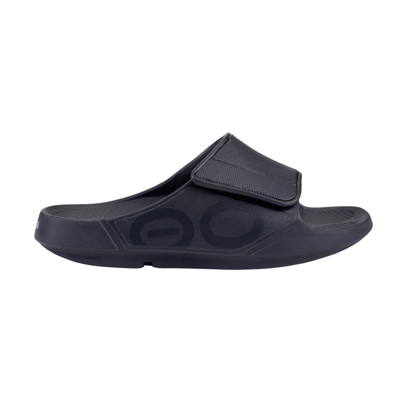 OOFOS Women's OOahh Sport Flex Slide - Black Matte