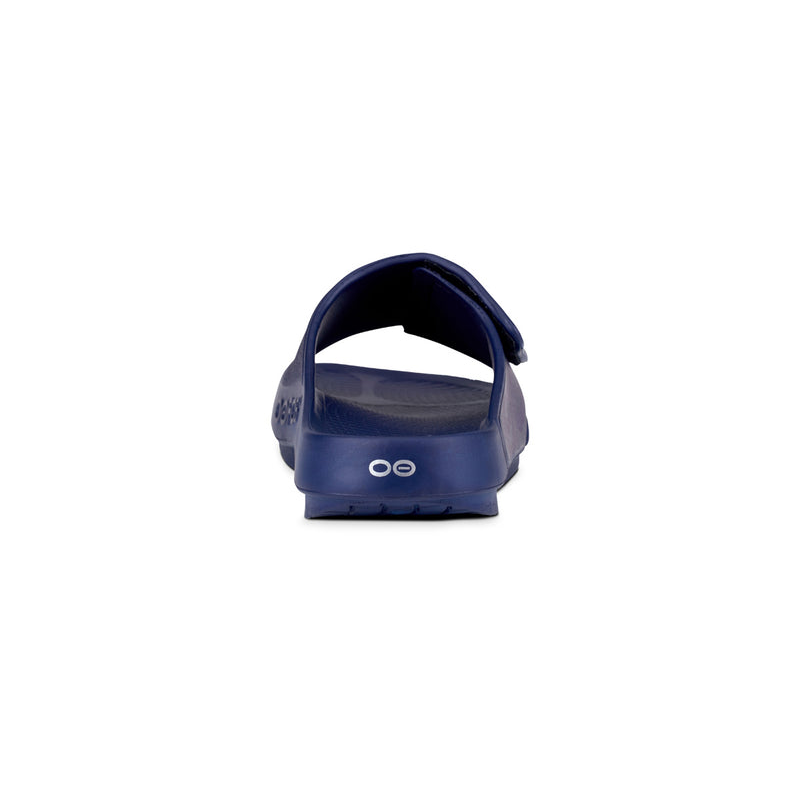 OOFOS Men's OOahh Sport Flex Slide - Navy