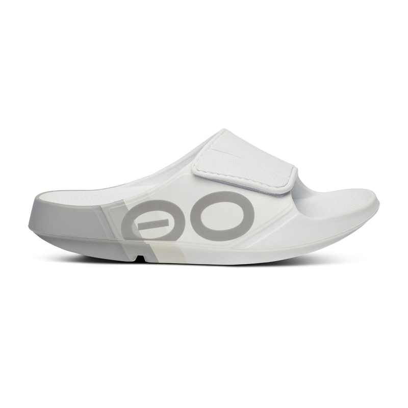OOFOS Men's OOahh Sport Flex LTD Edition Slide - Smoke Rally
