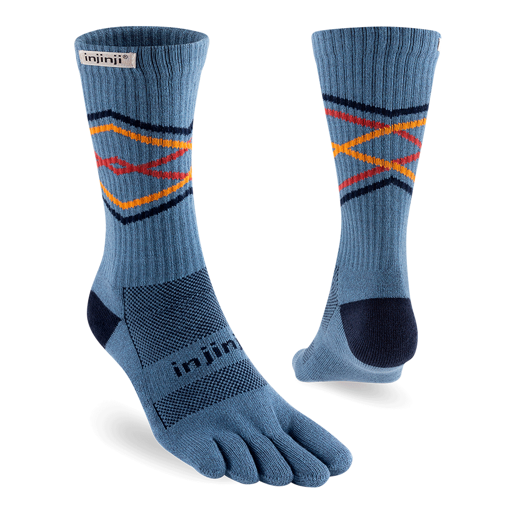 Injinji TRAIL Midweight Crew Running Socks