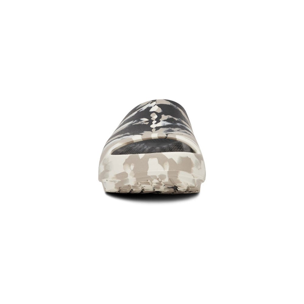 OOFOS Women's OOahh PLUS - Marble Black Nomad
