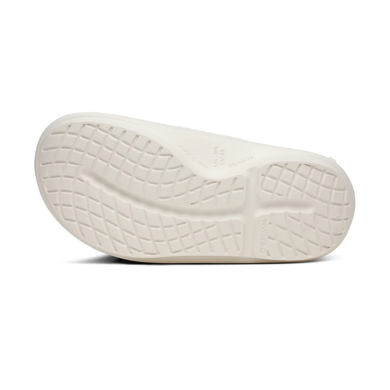 OOFOS Men's OOahh PLUS - Chalk