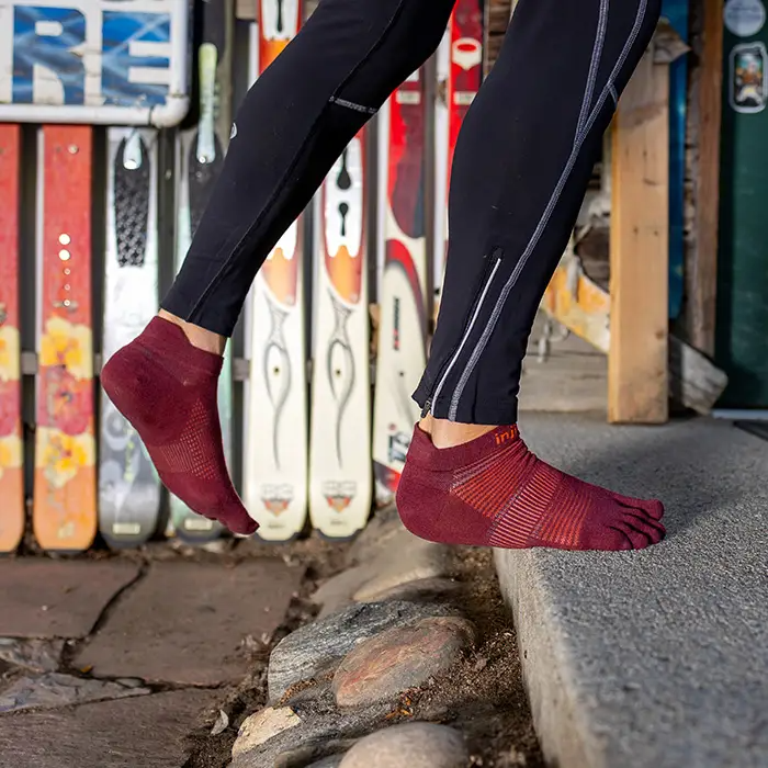 Injinji RUN Lightweight No-Show Running Socks