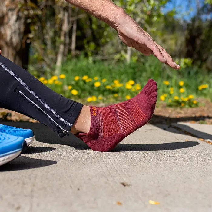 Injinji RUN Lightweight No-Show Running Socks