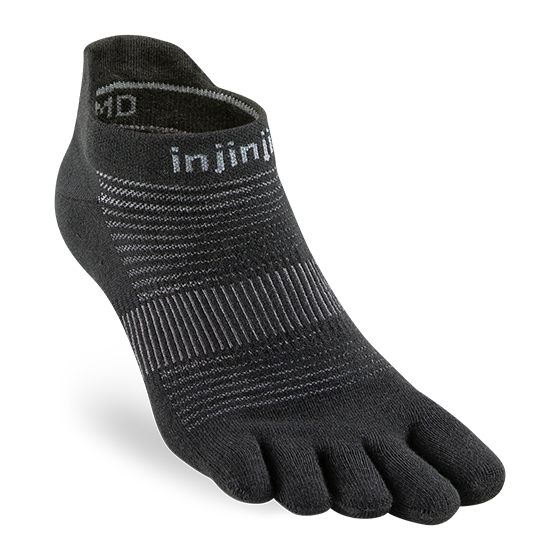 Injinji RUN Lightweight No-Show Running Socks