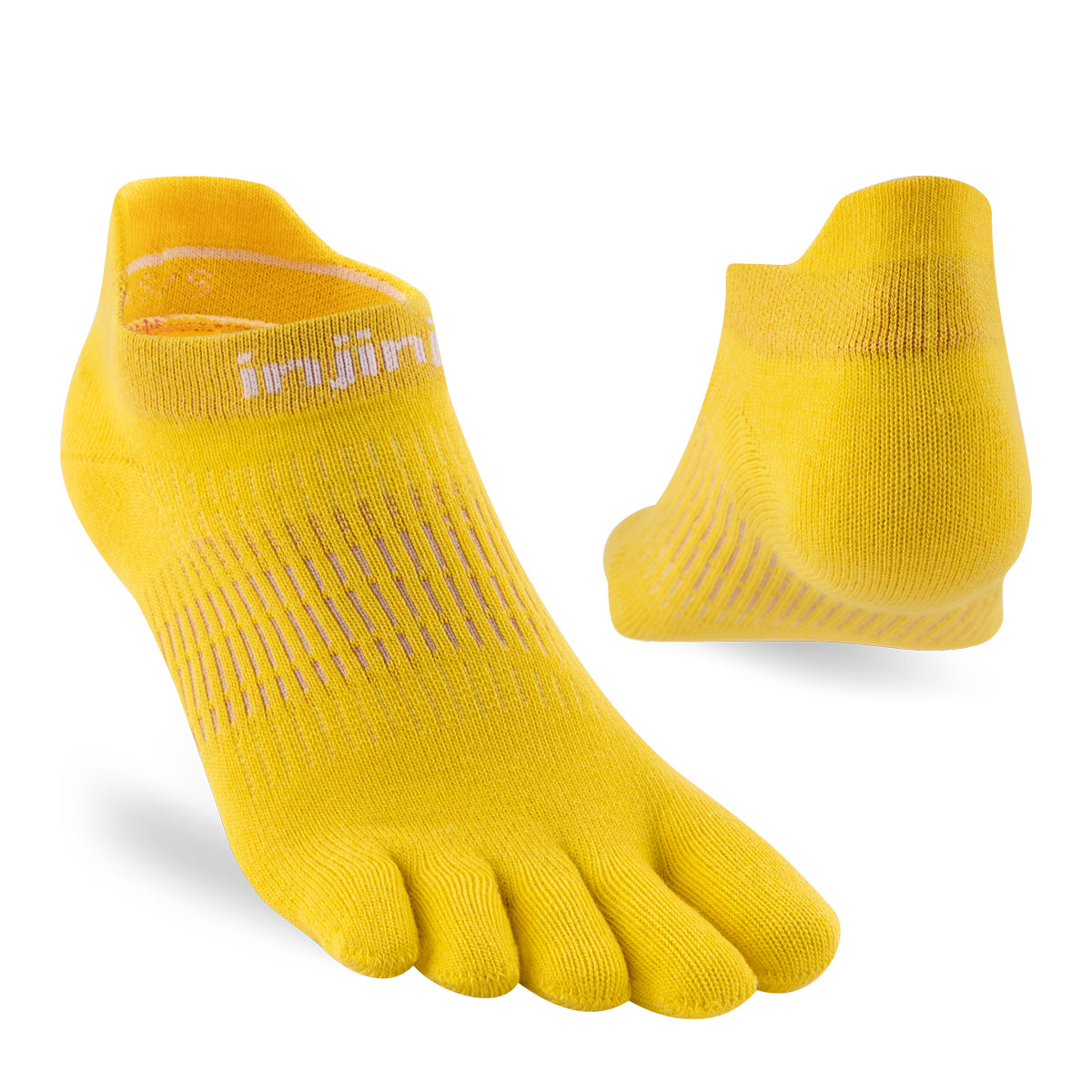 Injinji RUN Womens Lightweight No-Show Running Socks