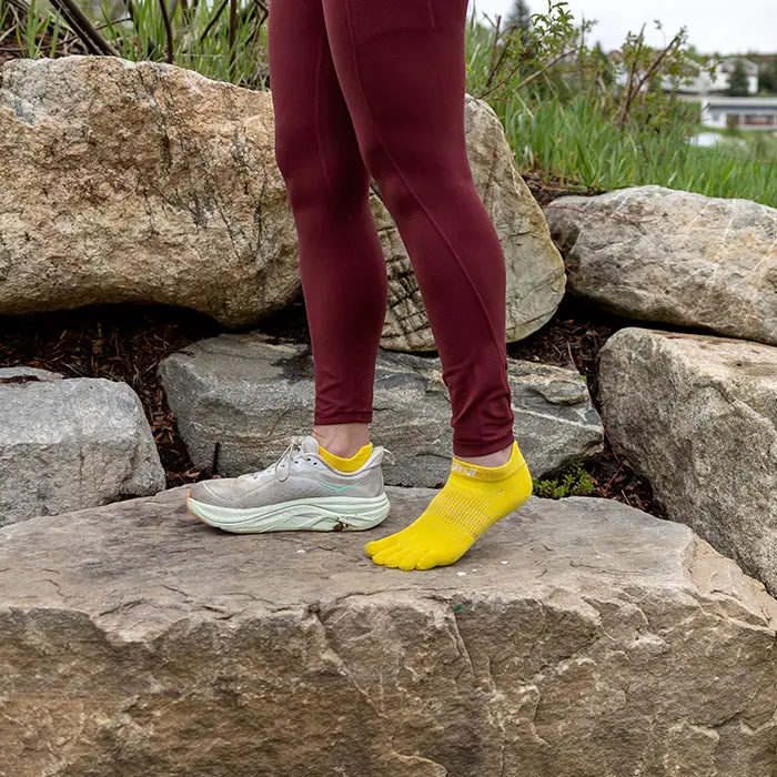 Injinji RUN Womens Lightweight No-Show Running Socks