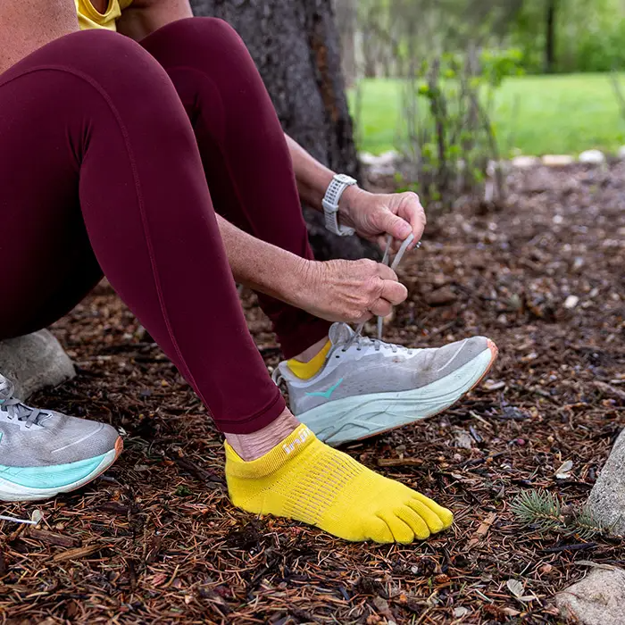 Injinji RUN Womens Lightweight No-Show Running Socks