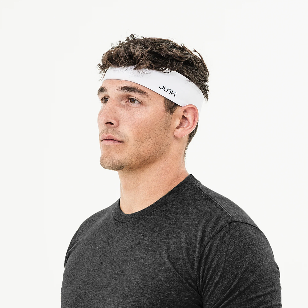 JUNK Super Chill White Infinity Headband