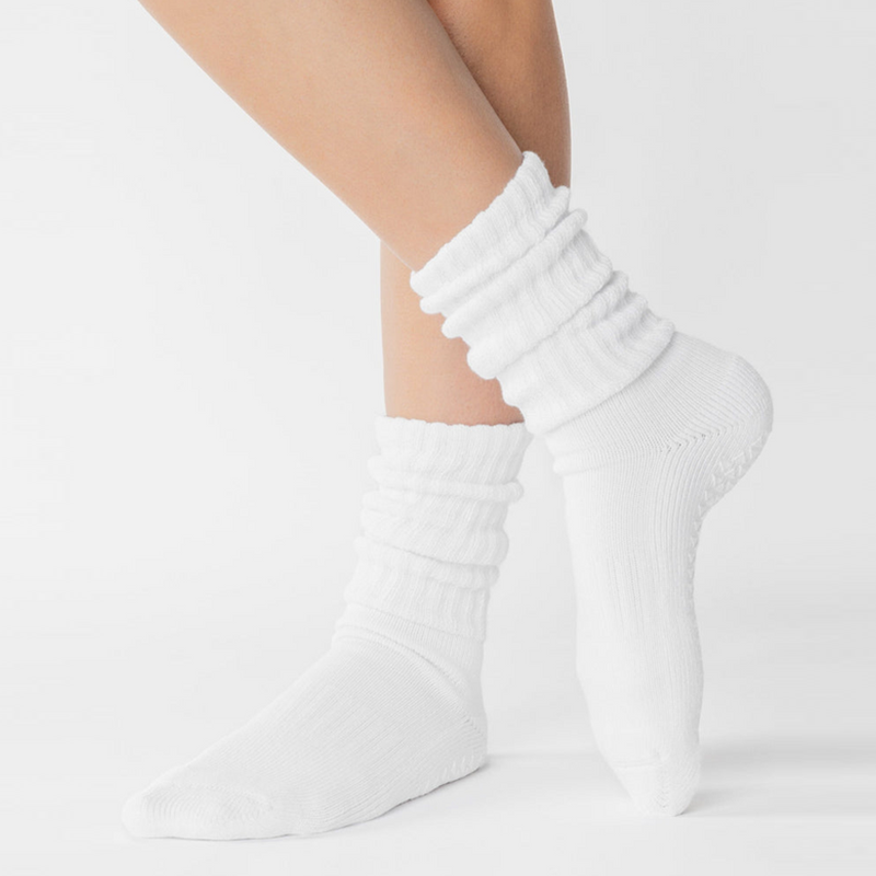 Pointe Studio Slouch Crew Grip Sock