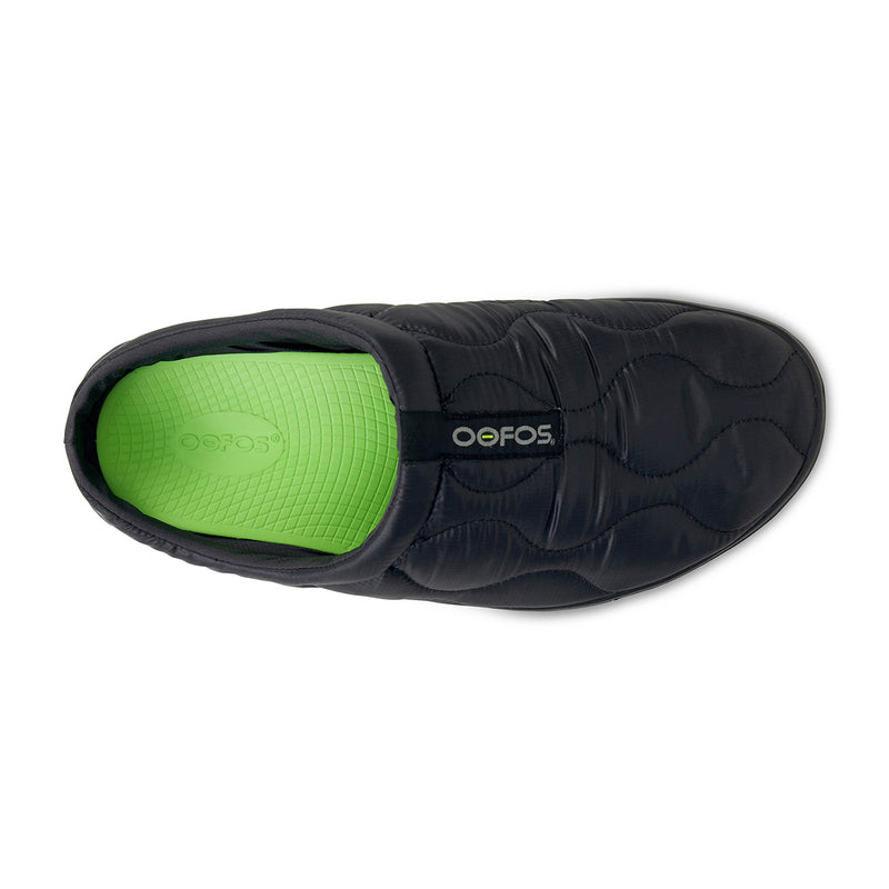 OOFOS Women's OOmg OOcoozie Thermo Mule - Black