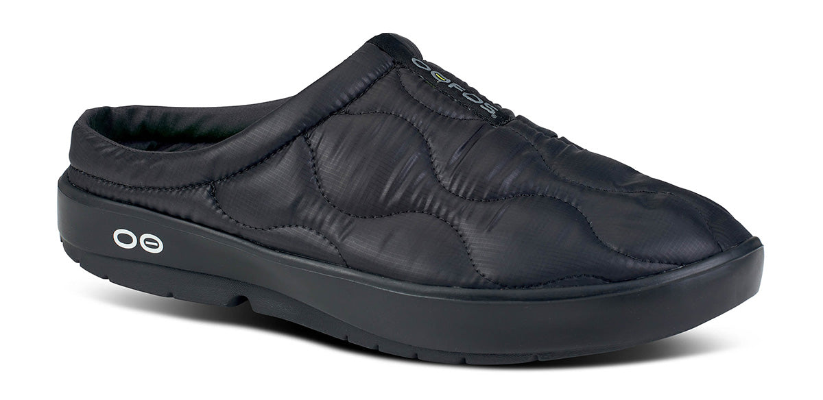 OOFOS Women&#39;s OOmg OOcoozie Thermo Mule - Black