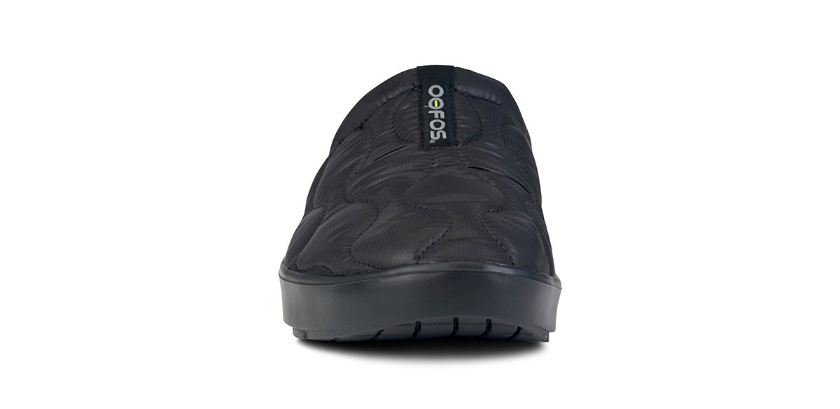 OOFOS Women&#39;s OOmg OOcoozie Thermo Mule - Black