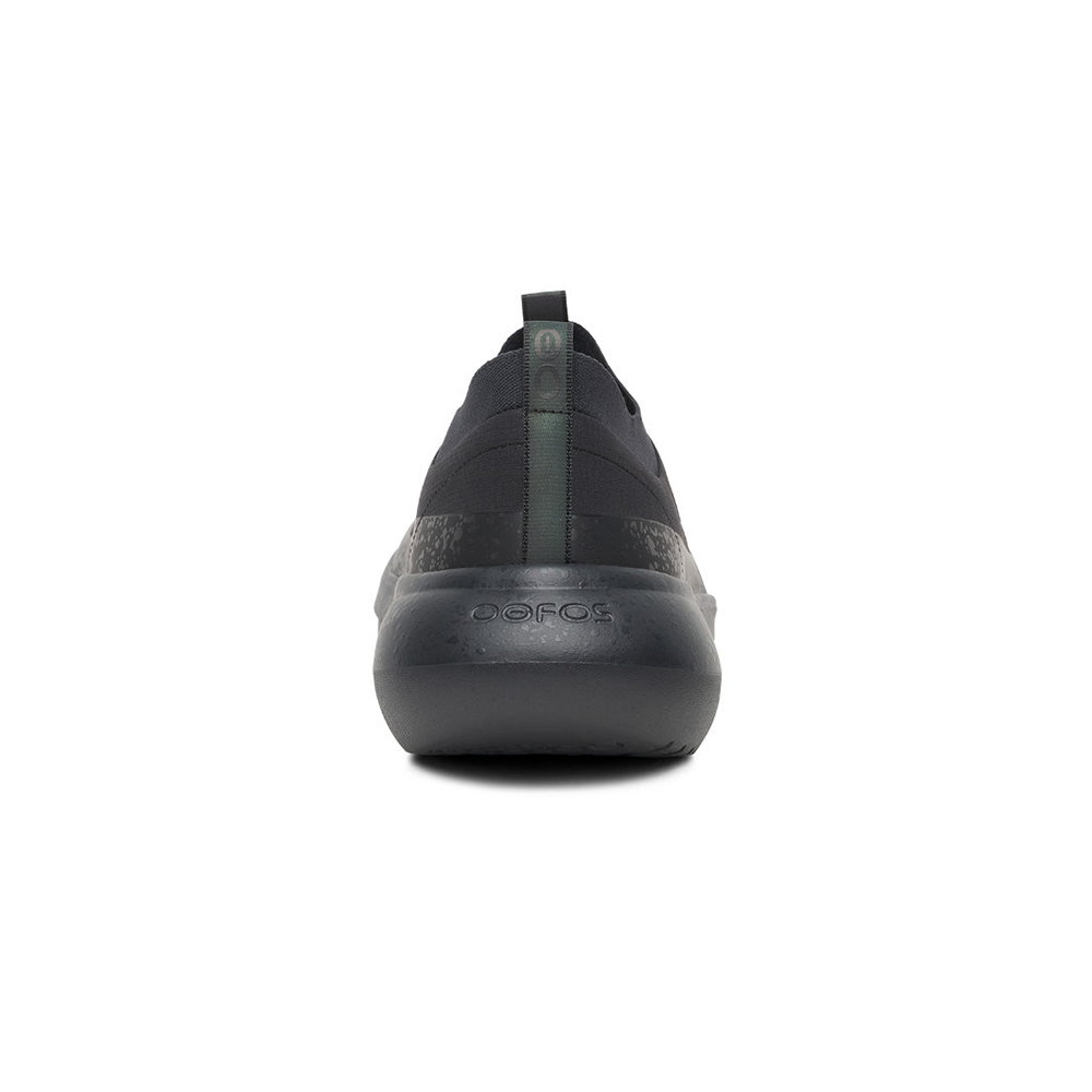 OOFOS Men's OOmy Roam Ripstop Shoe - Black