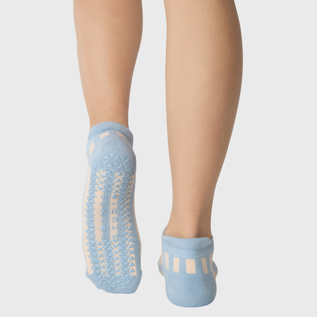 Pointe Studio Stipes Full Foot Grip Sock