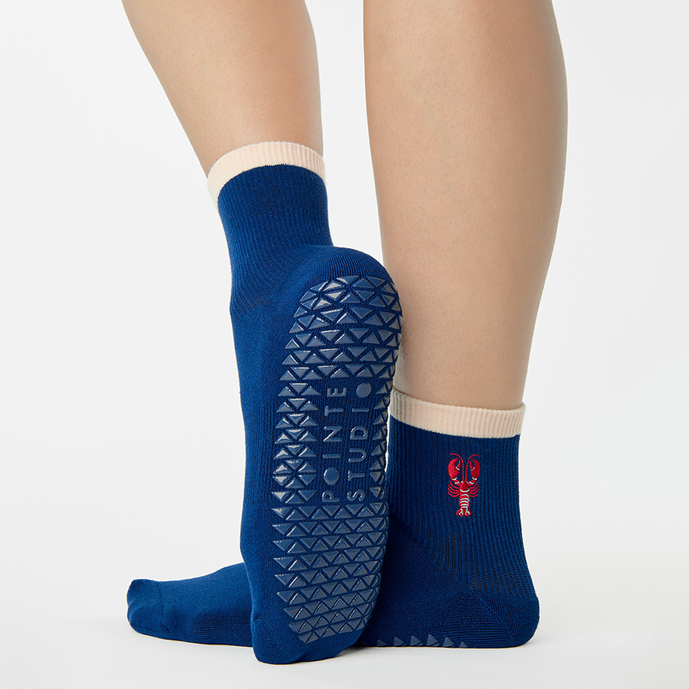Pointe Studio Catch Ankle Grip Sock