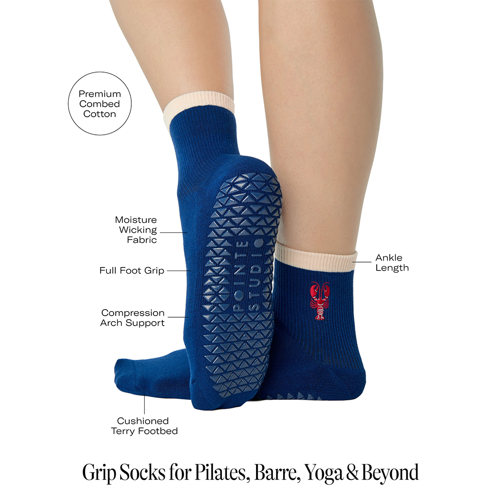 Pointe Studio Catch Ankle Grip Sock