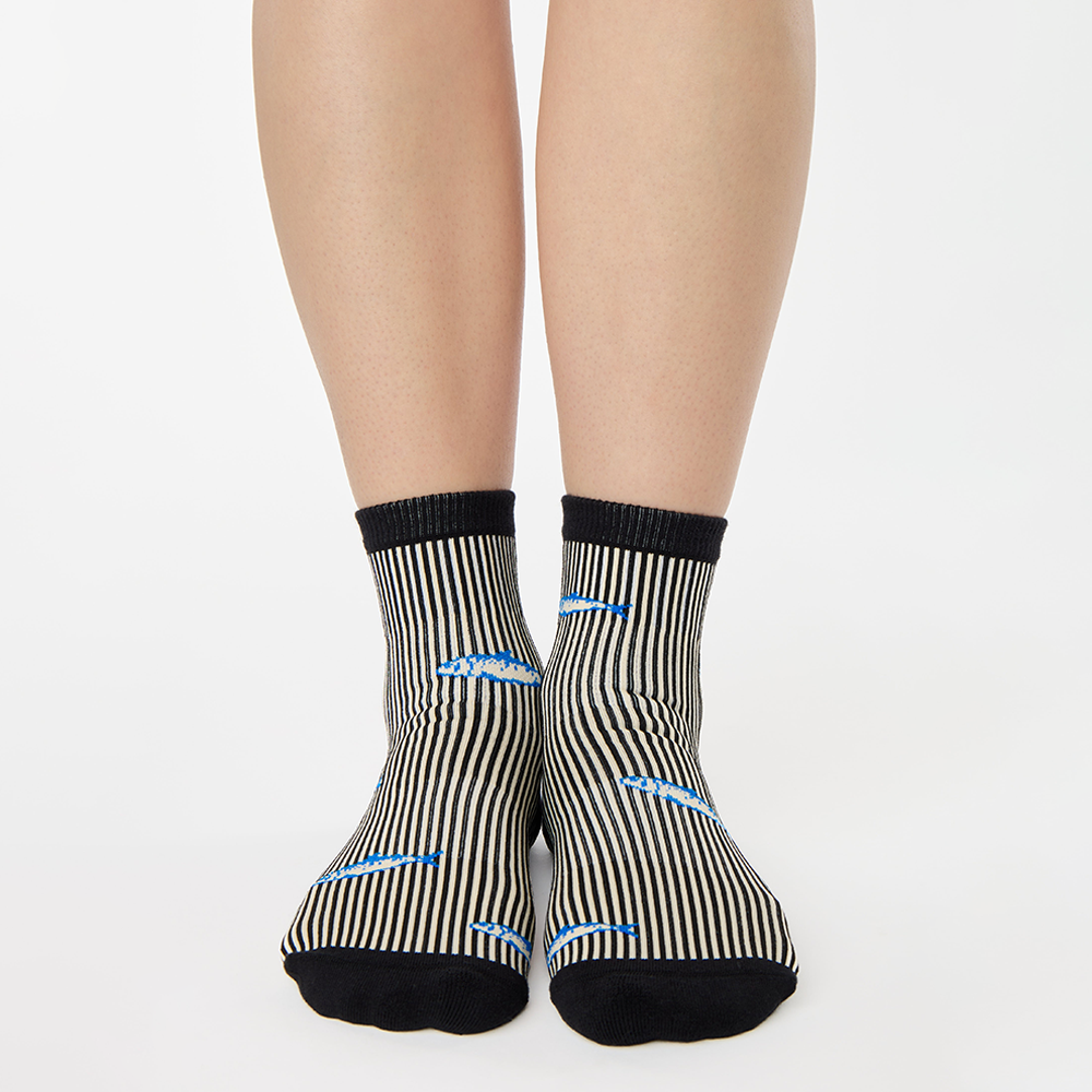 Pointe Studio Sardines Ankle Grip Sock