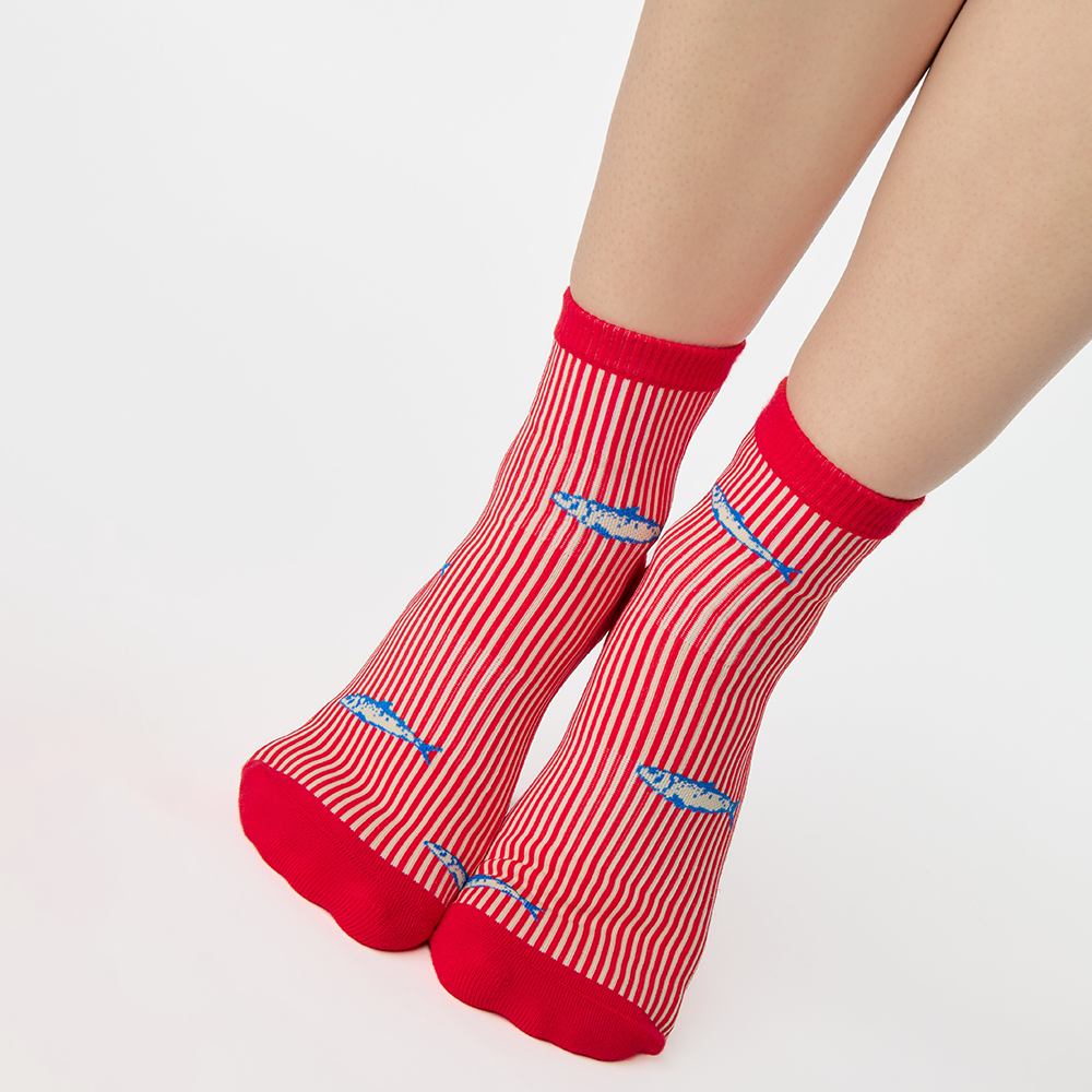 Pointe Studio Sardines Ankle Grip Sock