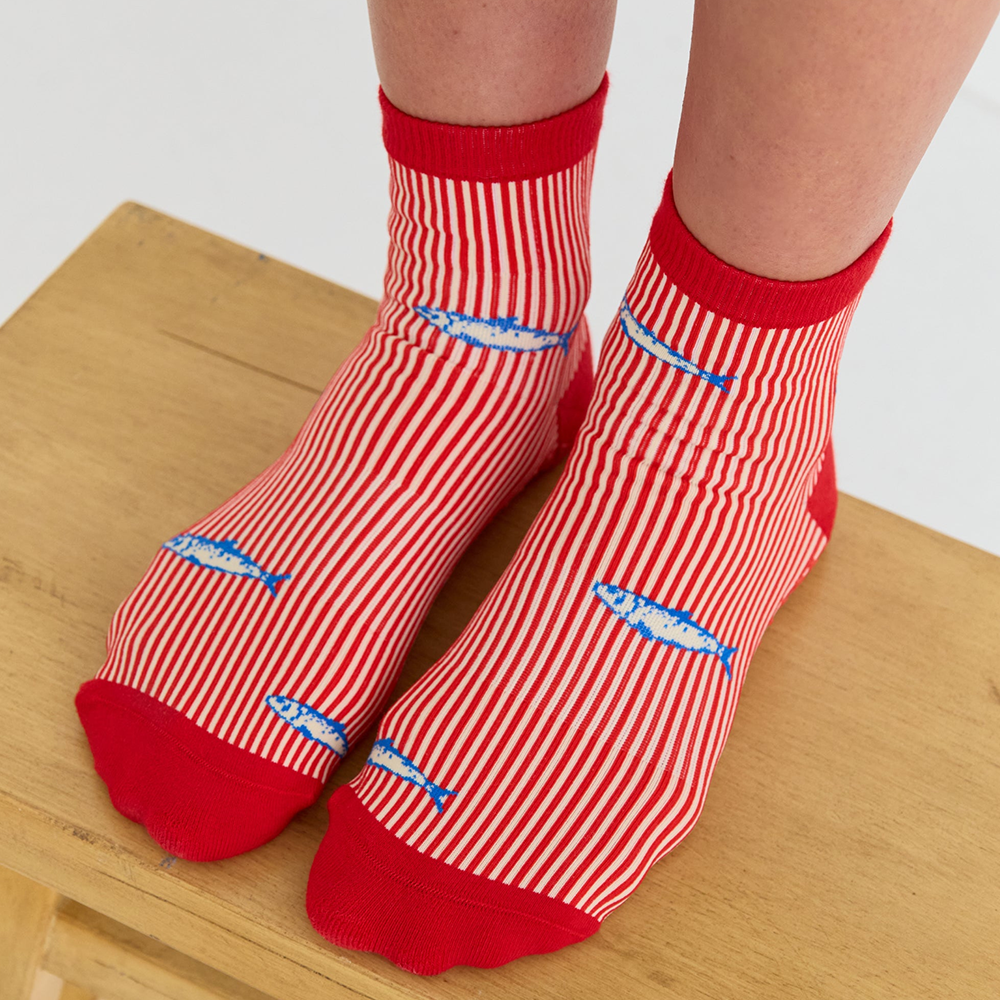 Pointe Studio Sardines Ankle Grip Sock
