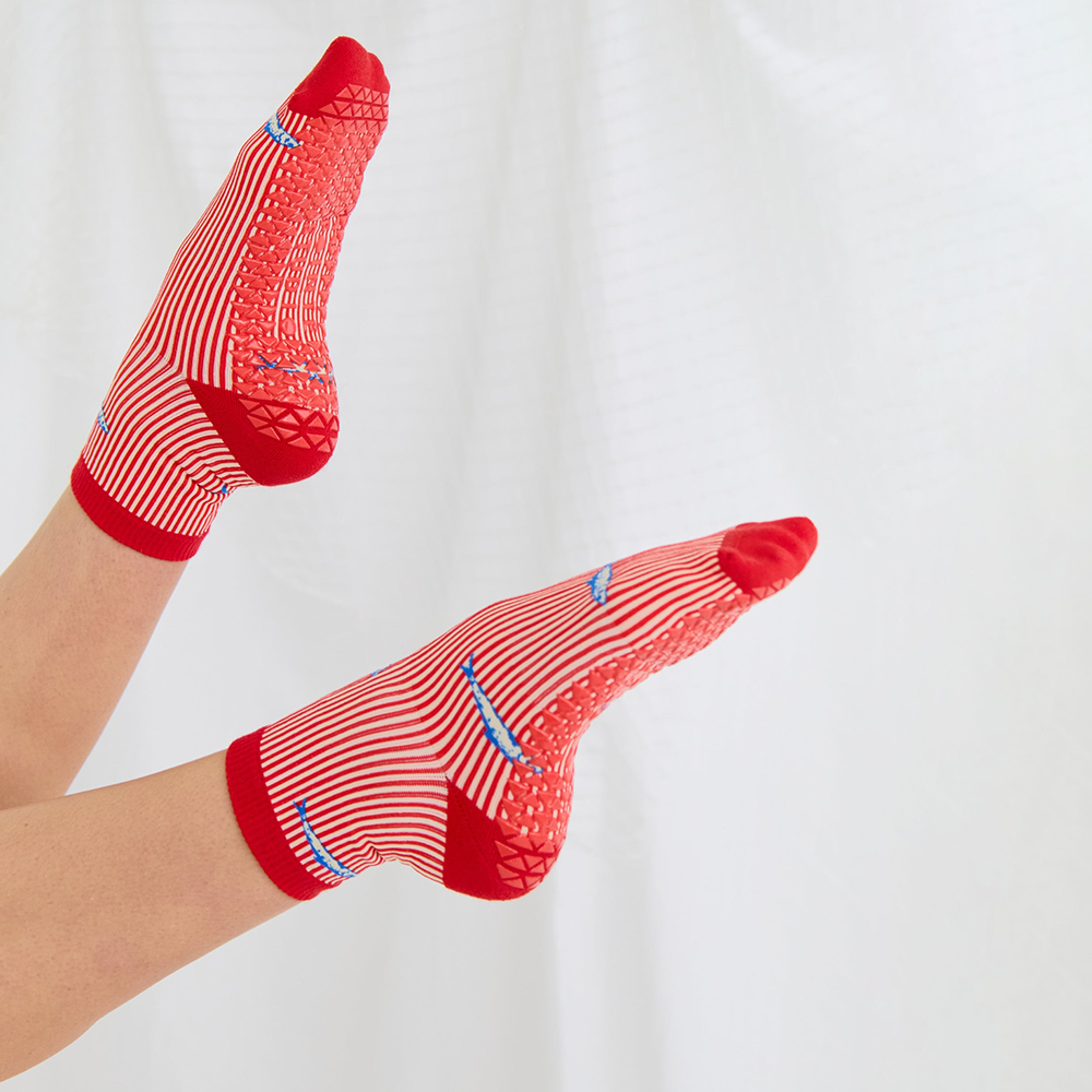 Pointe Studio Sardines Ankle Grip Sock