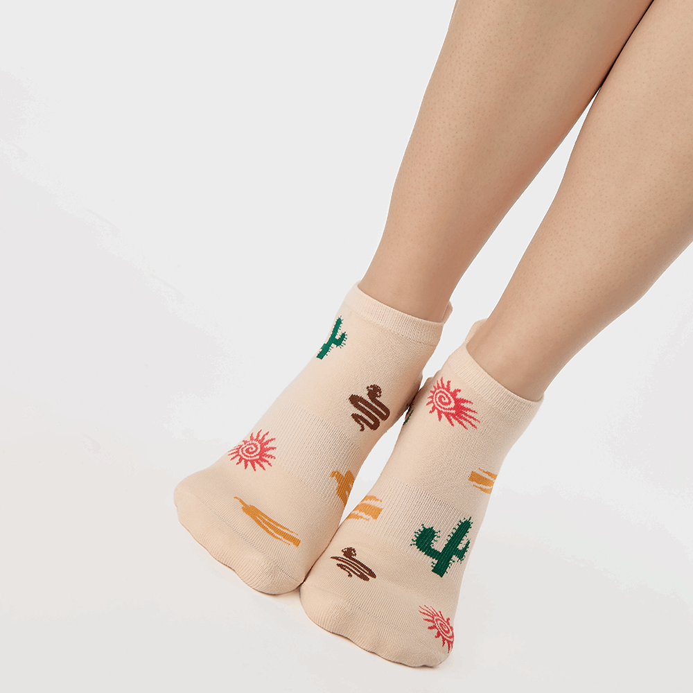 Pointe Studio Desert Full Foot Grip Sock