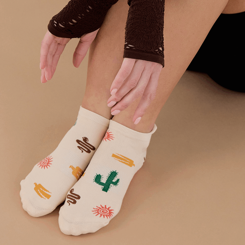 Pointe Studio Desert Full Foot Grip Sock