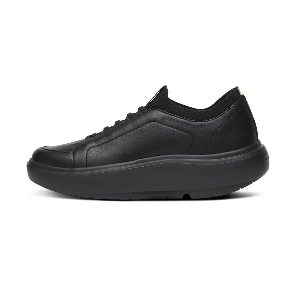 OOFOS Men's OOmg Club Plus - Black