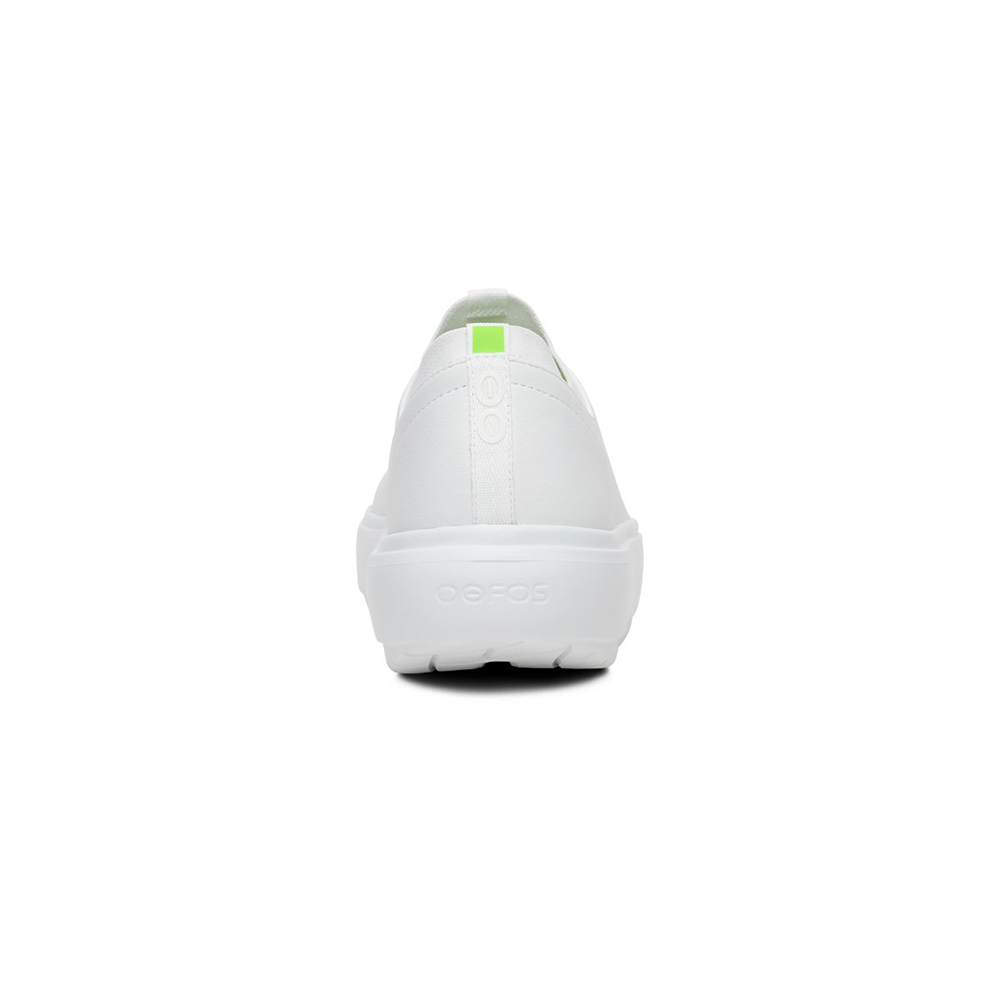 OOFOS Men's OOmg Club Plus - White