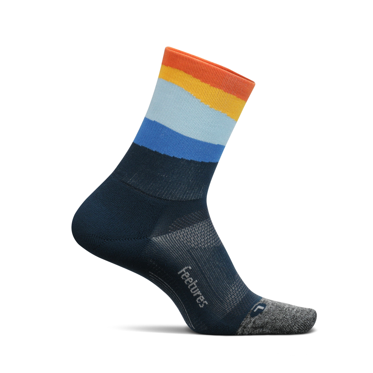 Feetures Elite Light Cushion Mini Crew Socks - Past Season