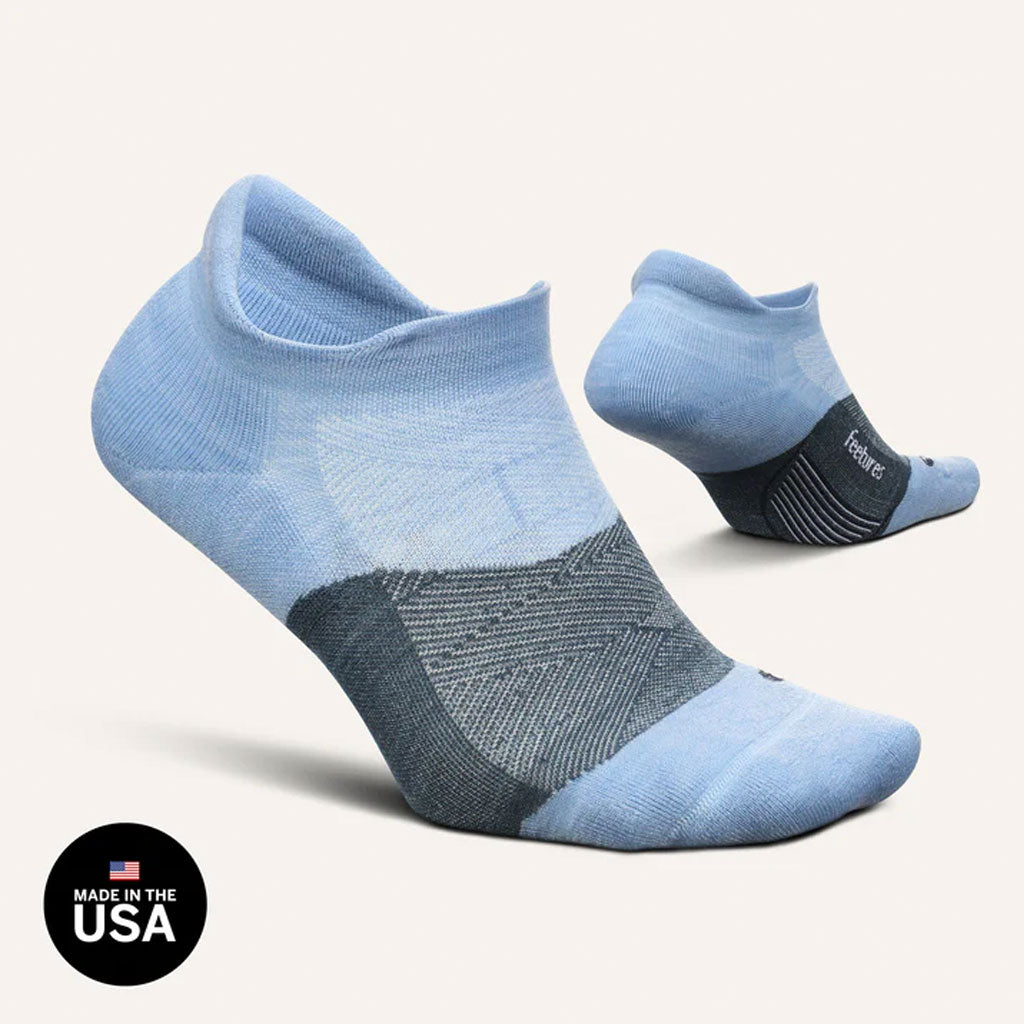 Feetures Merino 10 Ultra Light Cushion No-Show Tab Running Socks