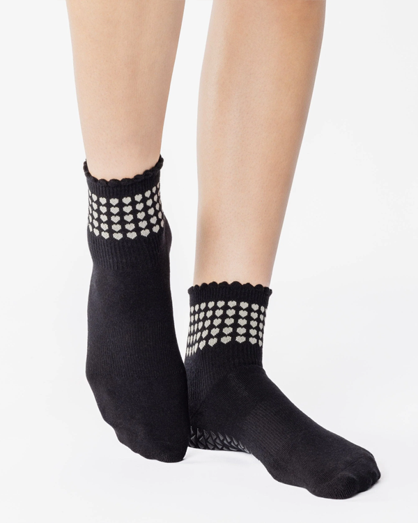 Pointe Studio Sweetheart Ankle Grip Sock