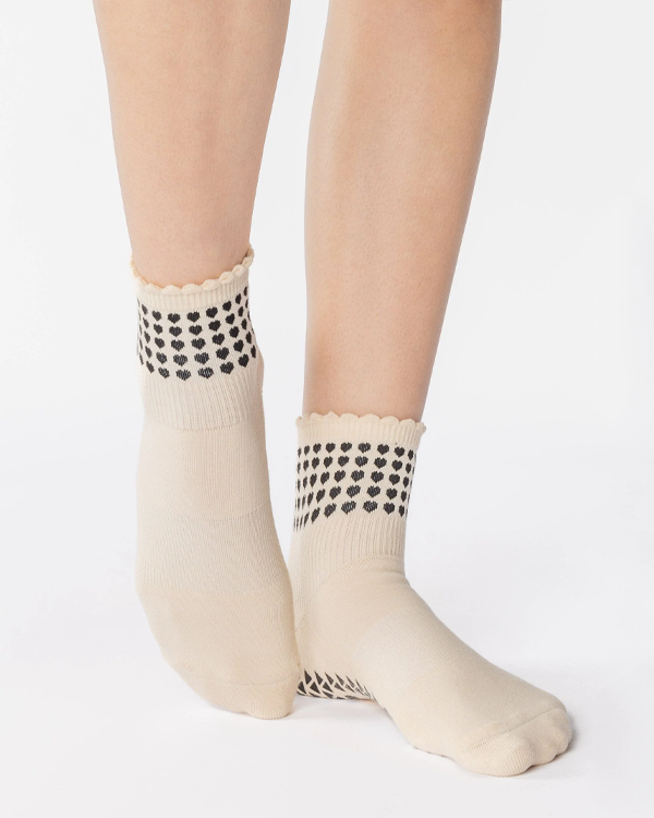 Pointe Studio Sweetheart Ankle Grip Sock