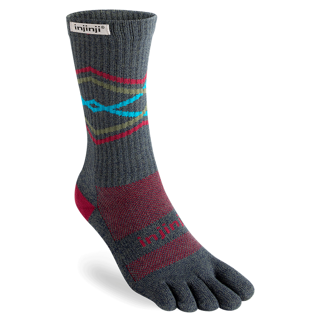 Injinji TRAIL Midweight Crew Running Socks
